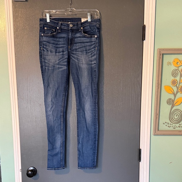 rag & bone Dark Blue Skinny Jeans